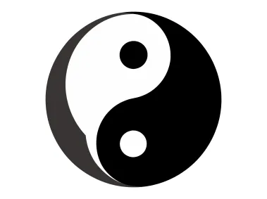 SVG Yin Yang Logo Template