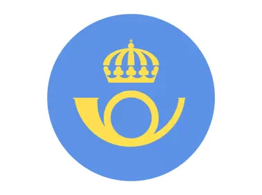 Swedish Post Blue Logo