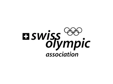 Swiss Olympic Association Black Logo