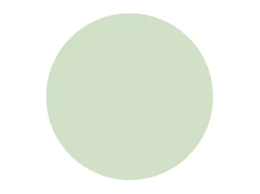 Tea Green Circle Shape Logo Template