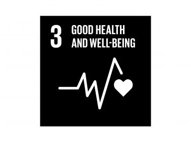 The Global Goals Good Health And Well Being Black Logo
