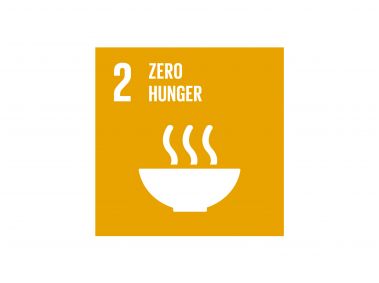 The Global Goals Zero Hunger Logo