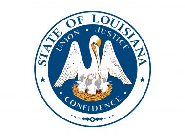 The Great Seal of the State of Louisiana Logo