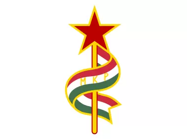 The Hungarian Communist Party Logo