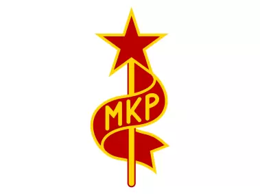 The Hungarian Communist Party Flag Logo
