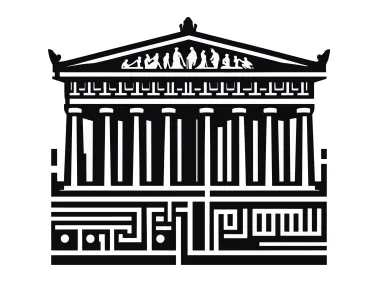The Parthenon Logo Template