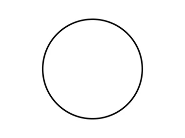 Thin Line Circle Logo Template