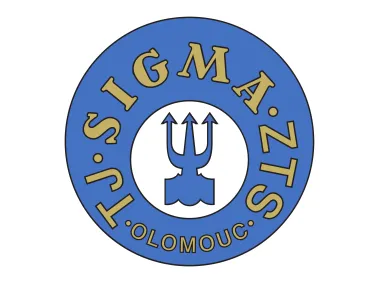 TJ Sigma ZTS Olomouc 1980s Logo
