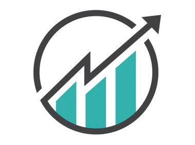 Trading Chart Logo Template