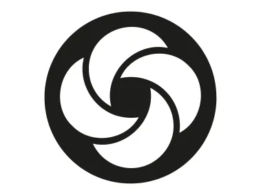 Tri-Spiral Motion Symbol of Energy and Flow Logo Template