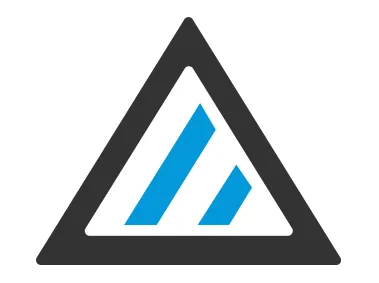 Triangle A Letter Logo Template