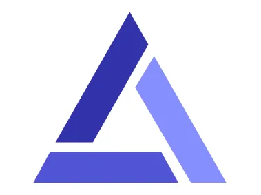 Triangle A Letter Logo Template