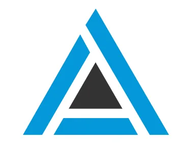 Triangle A Letter Logo Template