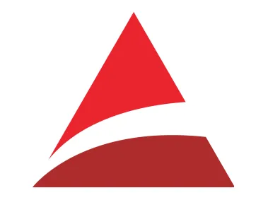 Triangle Letter A Logo Template