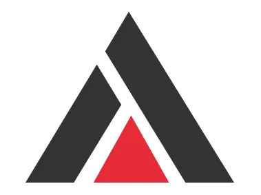 Triangle Letter A Logo Template