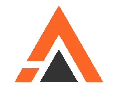 Triangle Letter A Logo Template