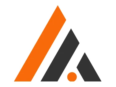 Triangle Letter A Logo Template