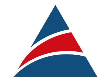 Triangle Letter A Logo Template