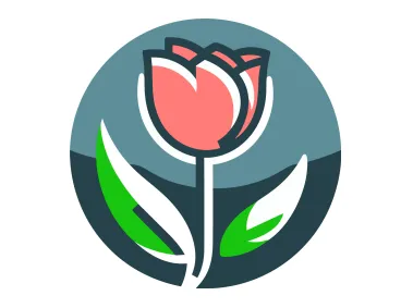 Tulip Logo Template