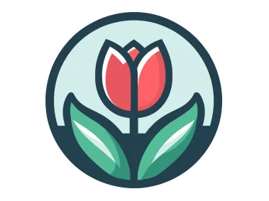 Tulip Logo Template