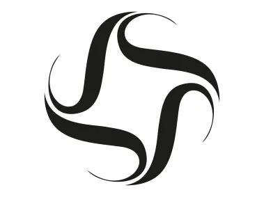 Twisting Motion Dynamic Swirl Logo Template