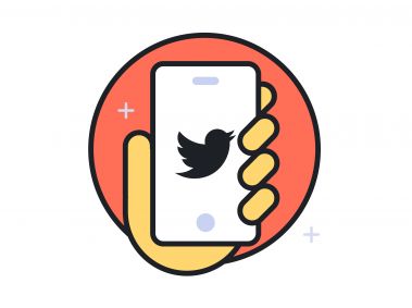 Twitter Smartphone Logo