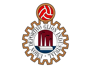 U.D. GIJÓN INDUSTRIAL GIJÓN-ASTURIAS-SPAIN Logo