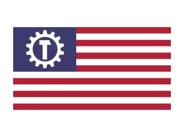 United Socialist States of America Flag Logo