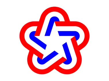 United States Bicentennial Star 1976 Logo