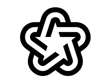 United States Bicentennial Star Monochrome Logo