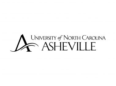 University of North Carolina at Asheville Black Logo