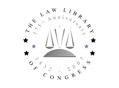 US Law Library of Congress 175th Anniversary Logo
