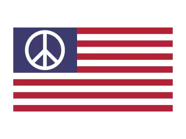 US Peace Flag Logo