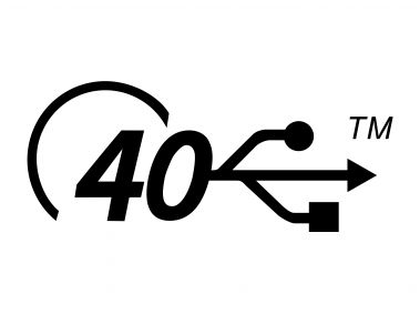 USB4 40Gbps Logo