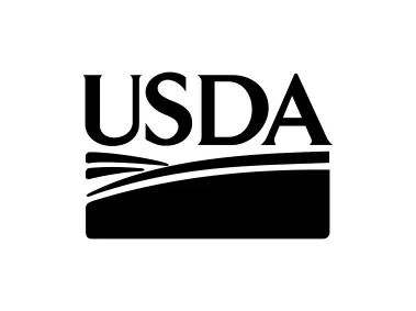 USDA Black Logo