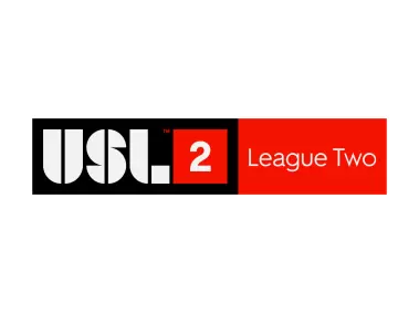 USL League Two Horizontal Black Logo