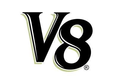 V8 2000 Years Logo