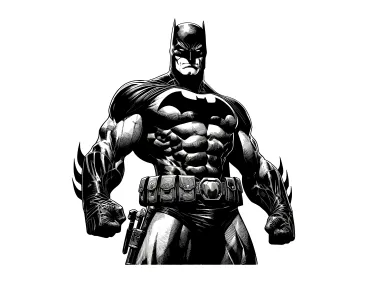 Vector Batman Illustration Vector