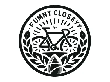 Vector Bicycle in Circle Logo Template