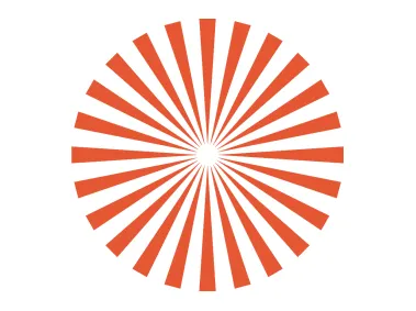 Vector Sun Ray Shape Logo Template