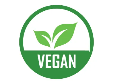 Vegan Symbol Logo