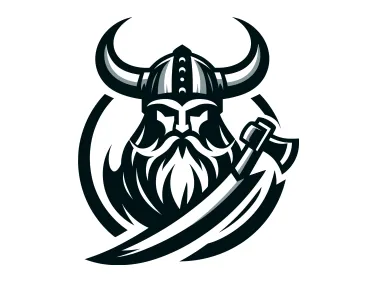 Viking Warrior Logo Template