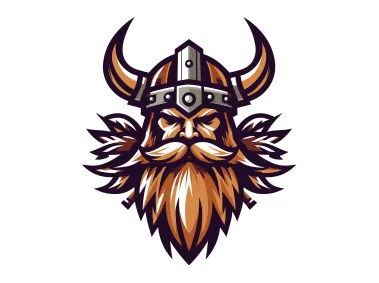 Viking Warrior Logo Template