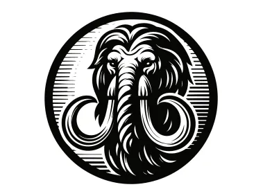 Vintage Mammoth Logo for Bold & Timeless Branding Logo Template
