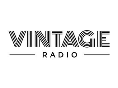 Vintage Radio Black Logo