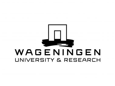 Wageningen University and Research Black Logo