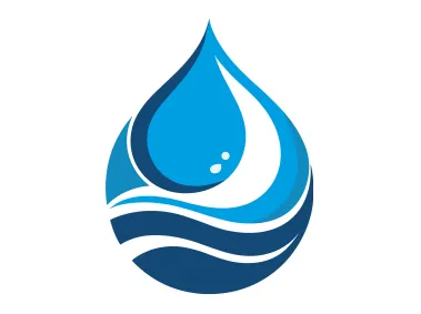 Water Drop Logo Template
