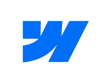Webflow Letter W Icon Logo