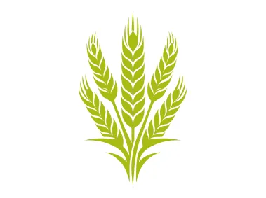 Wheat Ear Logo Template