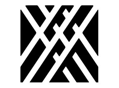 Wicker Pattern Shape Logo Template